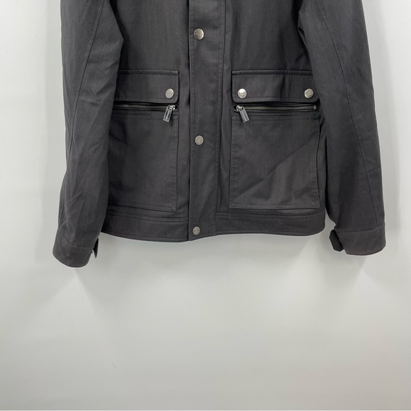Michael Kors Gray Utility Jacket Men’s L - Picture 3 of 11